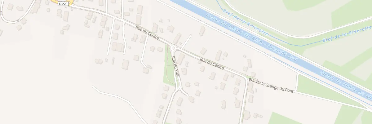 Plan du 39 Rue du Centre à Abergement-la-Ronce