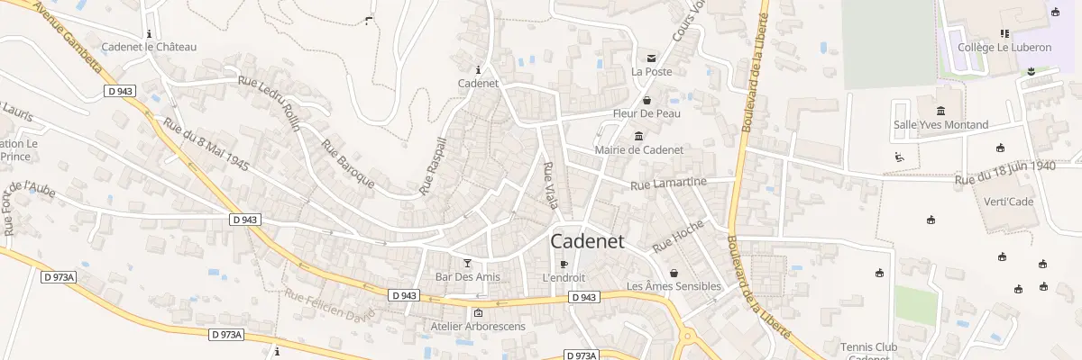 Plan du 24 Rue Danton à Cadenet