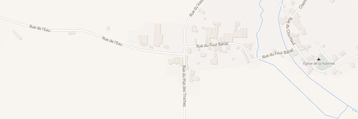 Plan du 3 Rue de l’Eau à Montmédy