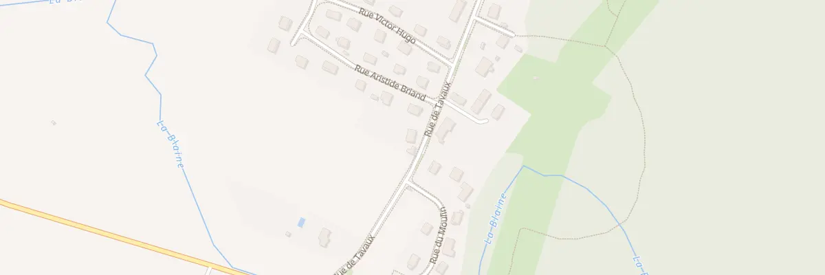 Plan du 11 Rue de Tavaux à Abergement-la-Ronce