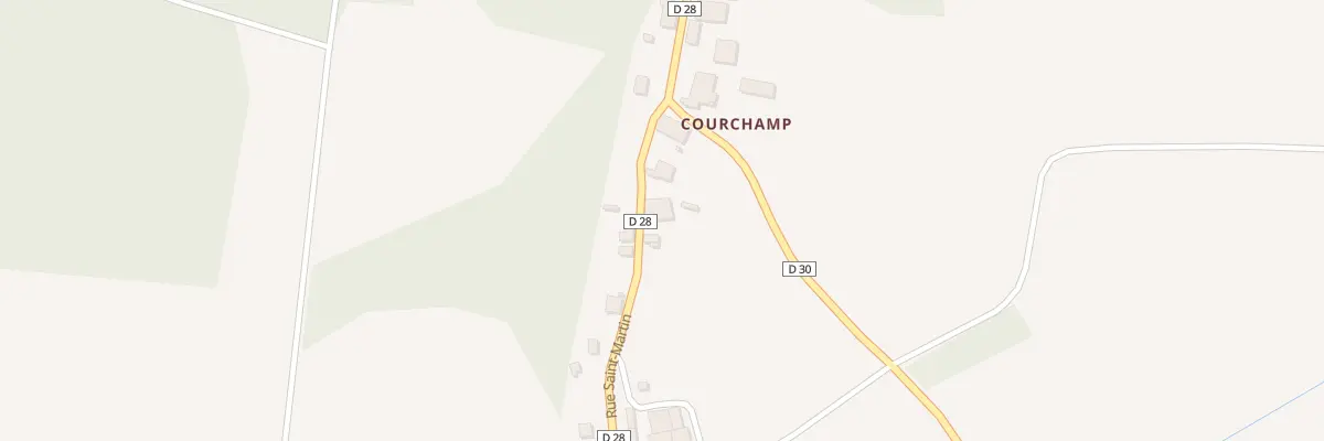 Plan du 3 Rue Saint Martin à Chaume-et-Courchamp