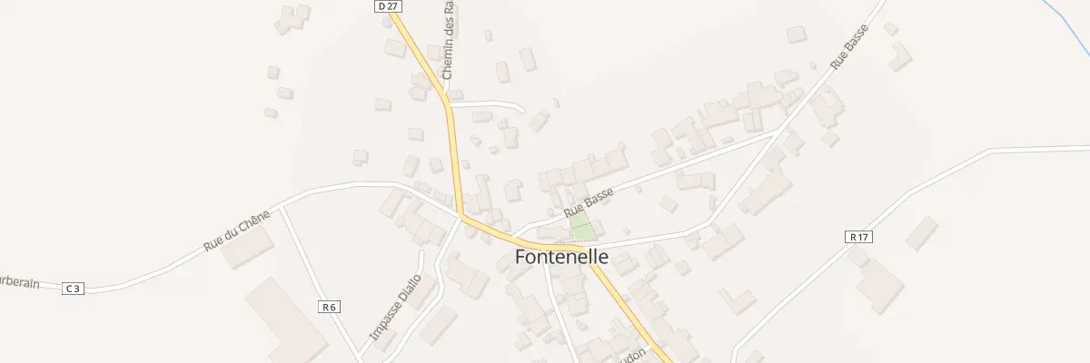 Plan du 3 Rue Basse à Fontenelle