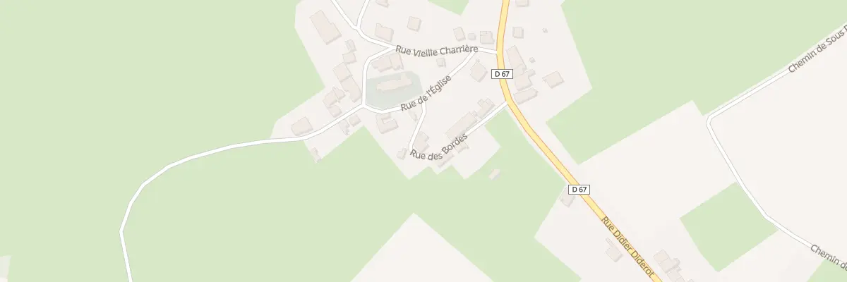 Plan du 8 Rue des Bordes à Chassigny