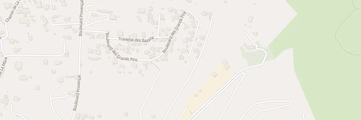 Plan du 60 Bd des Grands Pins à Marseille 15e Arrondissement