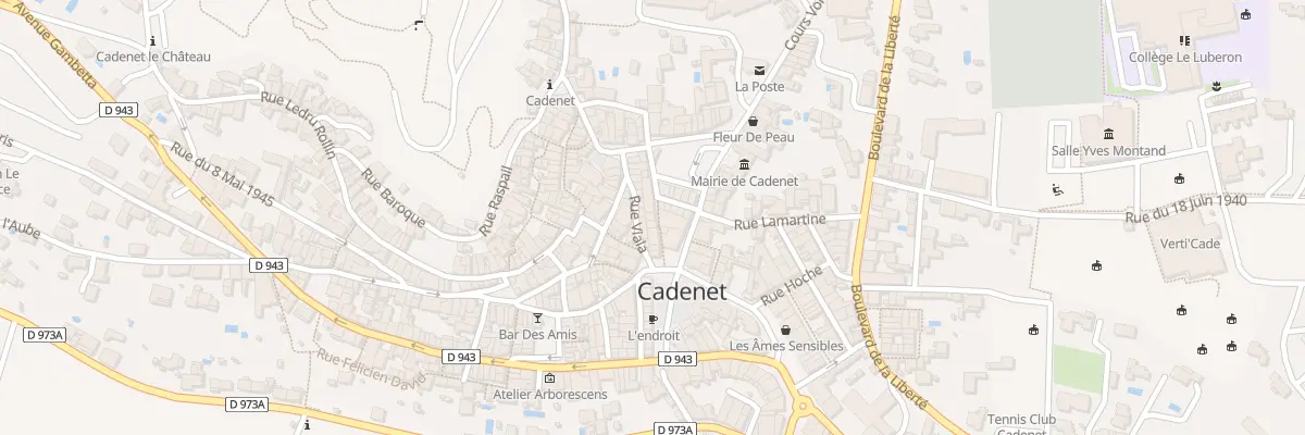 Plan du 6 Rue Viala à Cadenet