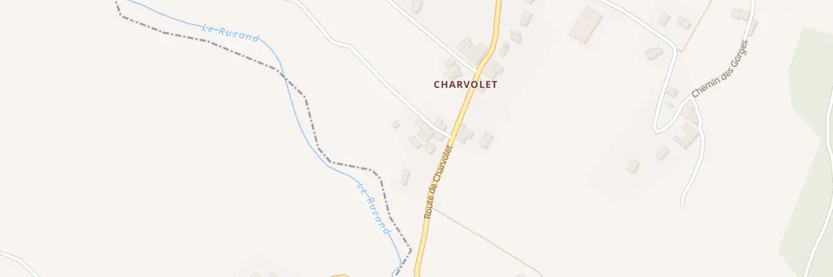 Plan du 5229 Rte de Charvolet à Izeron