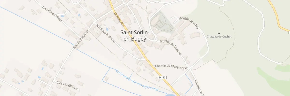 Plan du 171 Gr Grande Rue à Saint-Sorlin-en-Bugey