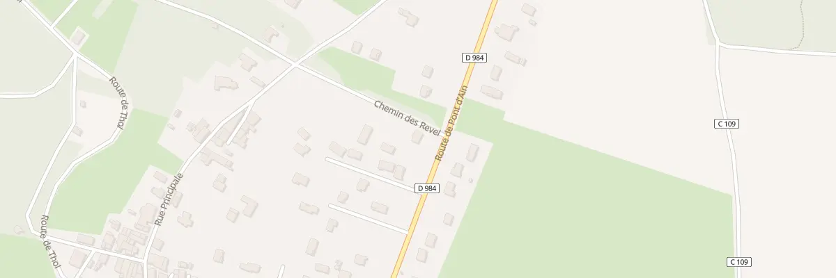 Plan du 31 Che des Revel à Neuville-sur-Ain