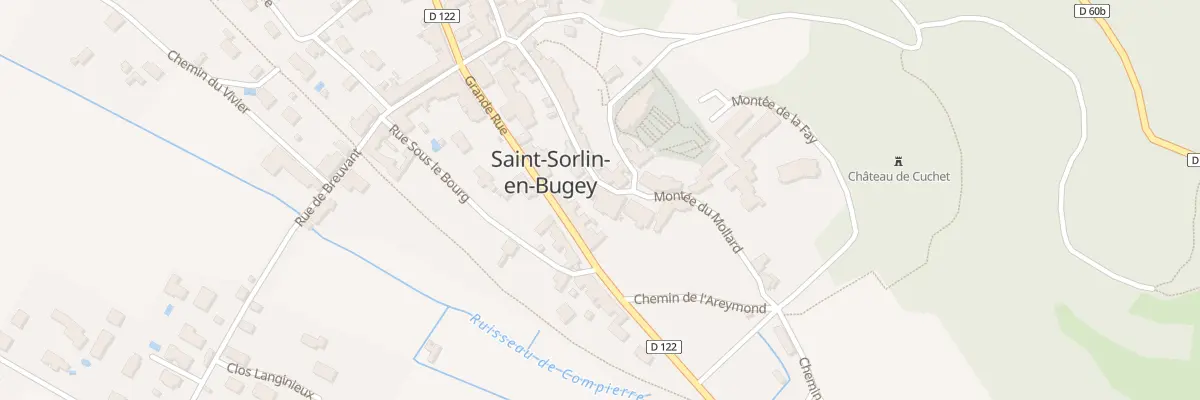 Plan du 46 Mte de l’Église à Saint-Sorlin-en-Bugey
