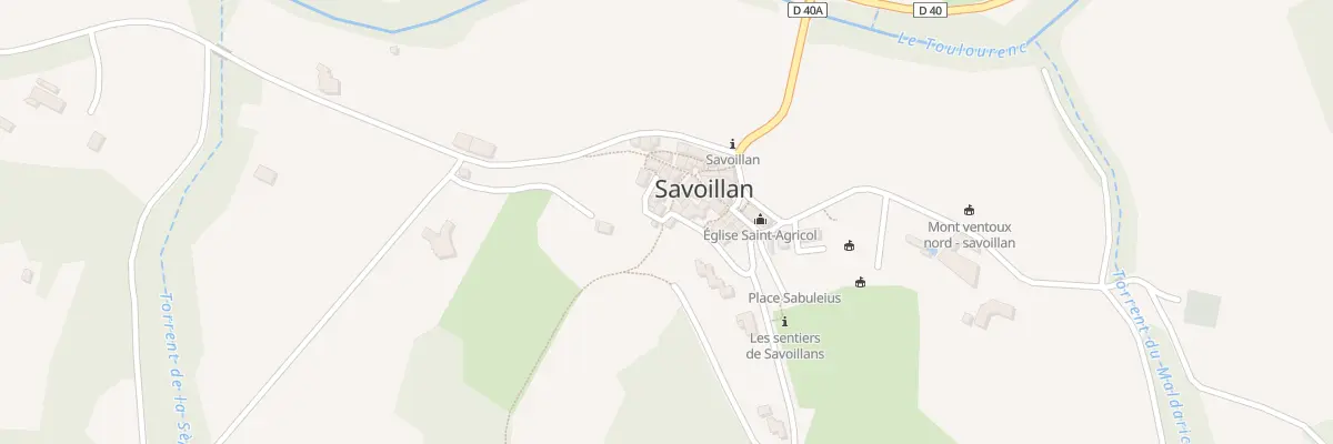 Plan du 5047 Le Village à Savoillan