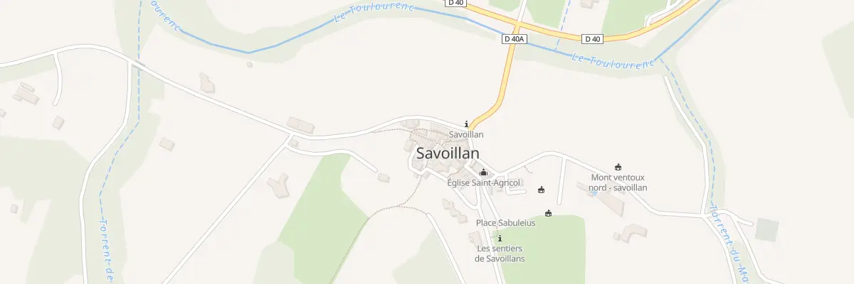 Plan du 6005 Rue Grande Rue à Savoillan
