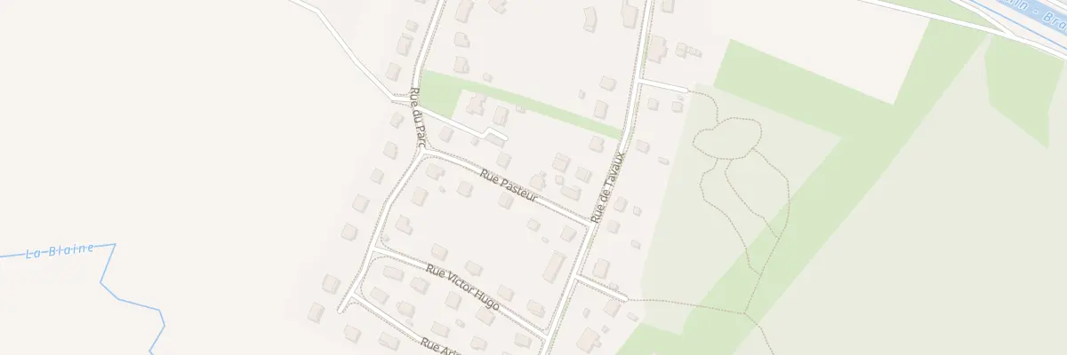 Plan du 3 Rue Pasteur à Abergement-la-Ronce