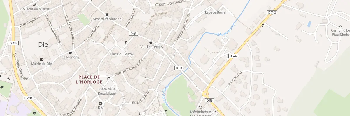 Plan du 9B Rue du Viaduc à Die