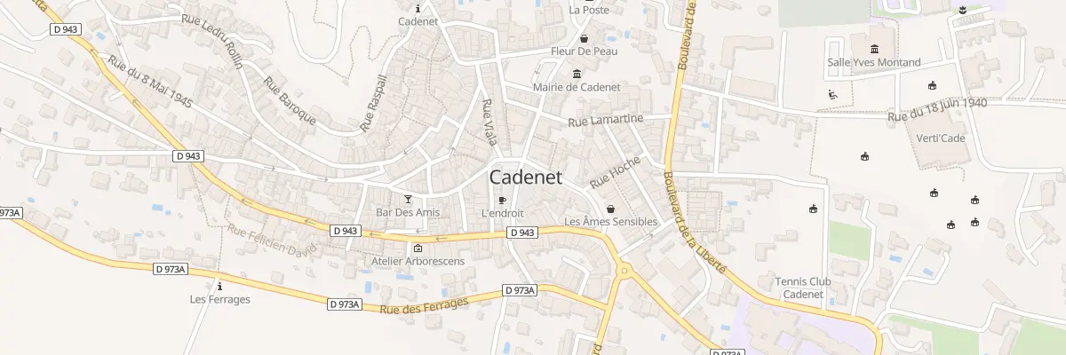 Plan du 13 Rue Kleber à Cadenet