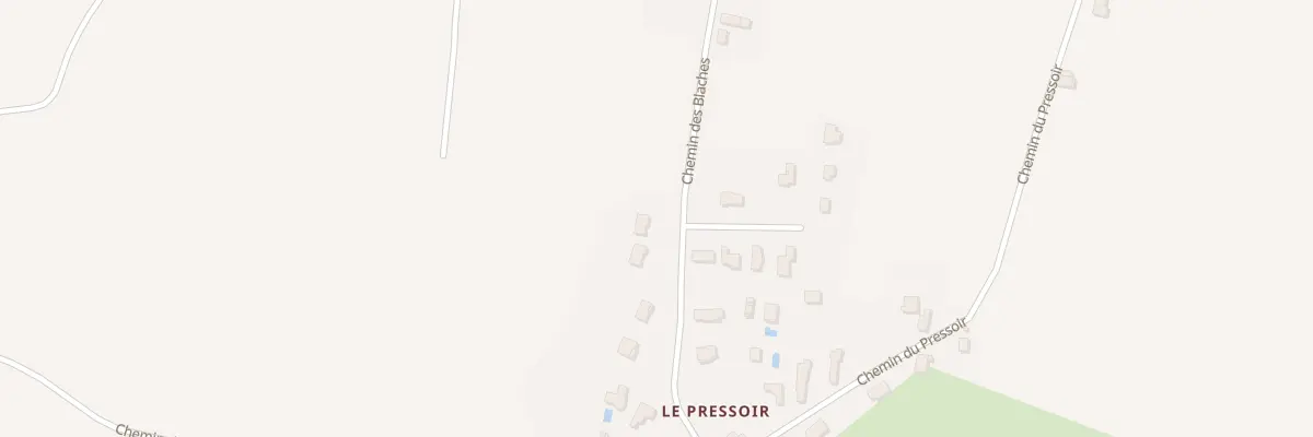 Plan du 76 Che des Blaches à Biol