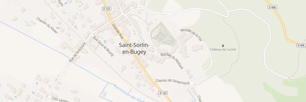 Plan du 71 Mte de l’Église à Saint-Sorlin-en-Bugey