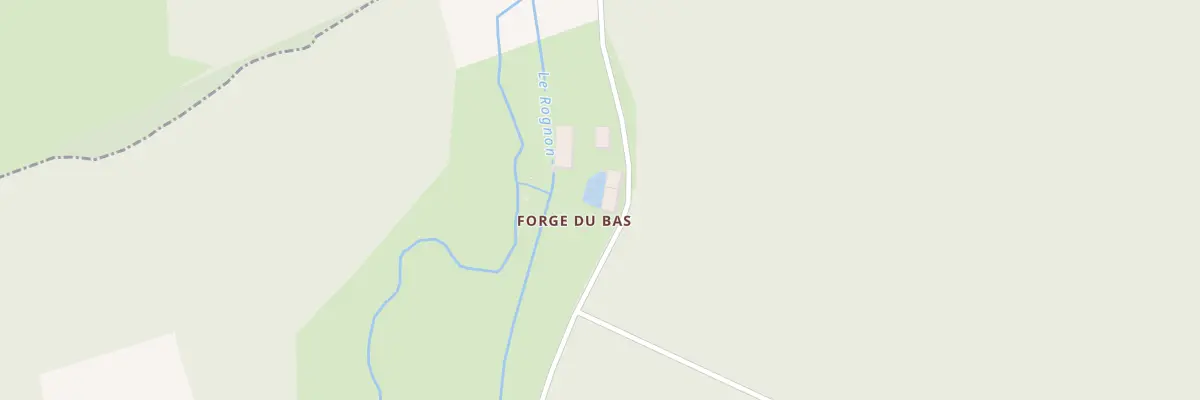 Plan du 9001 Forges du Bas à Lanques-sur-Rognon