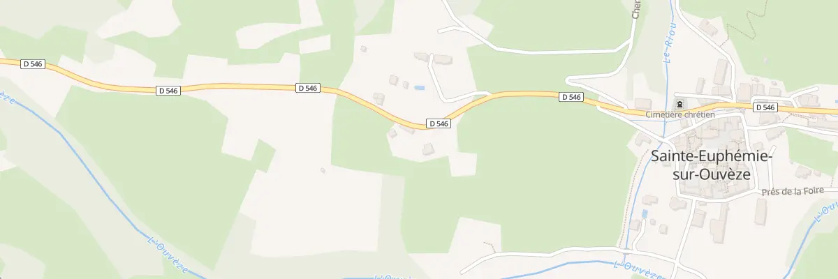 Plan du 5054 La Condamine à Sainte-Euphémie-sur-Ouvèze