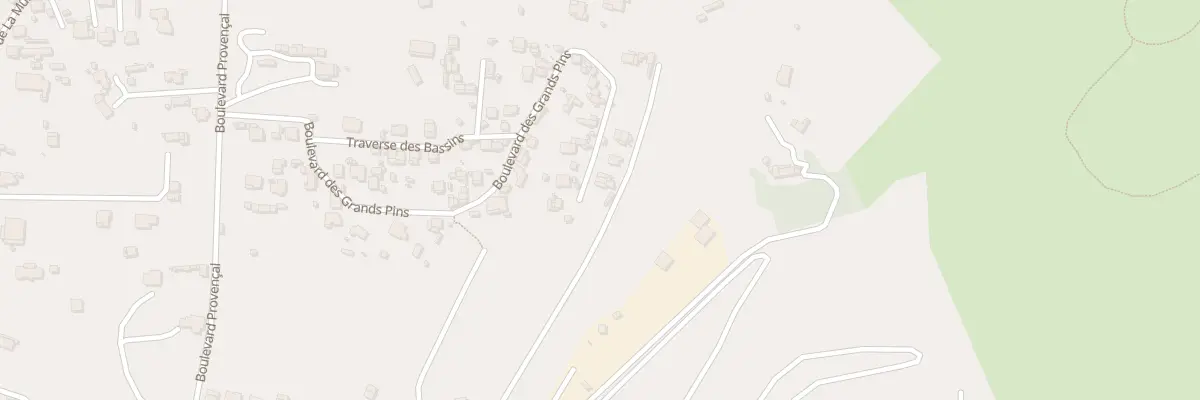 Plan du 61 Bd des Grands Pins à Marseille 15e Arrondissement