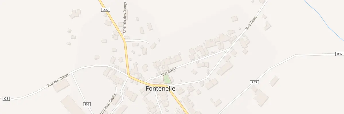 Plan du 11 Rue Basse à Fontenelle