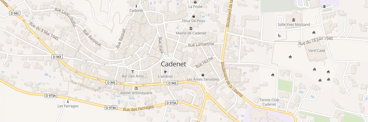 Plan du 4 Rue Kleber à Cadenet