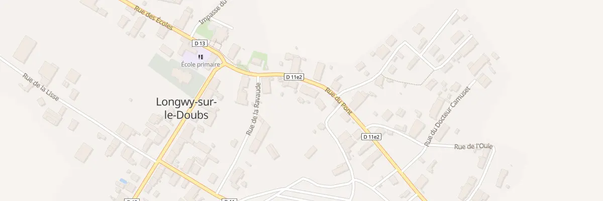 Plan du 11 Rue du Pont à Longwy-sur-le-Doubs