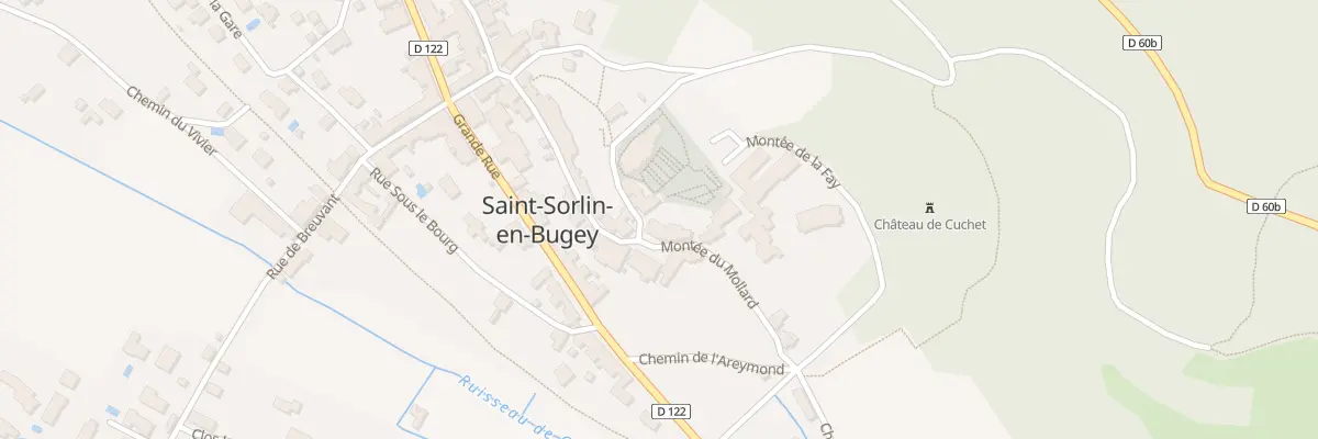 Plan du 20 Pl de la Halle à Saint-Sorlin-en-Bugey