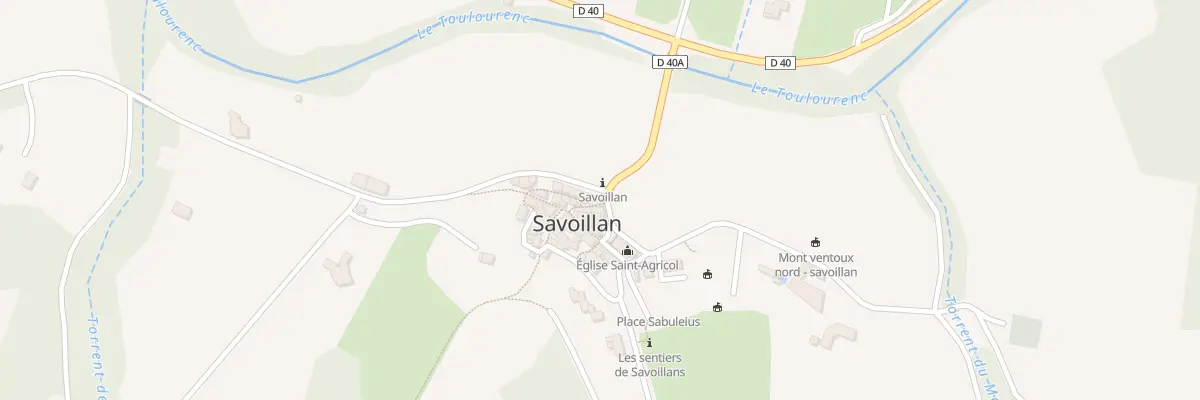 Plan du 5017 Le Village à Savoillan