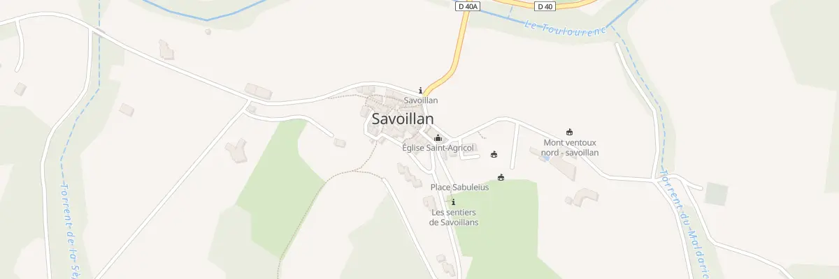 Plan du 5033 Le Village à Savoillan