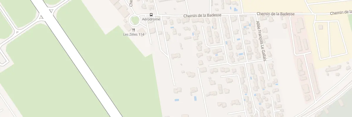 Plan du 745 Che de la Badesse à Aix-en-Provence