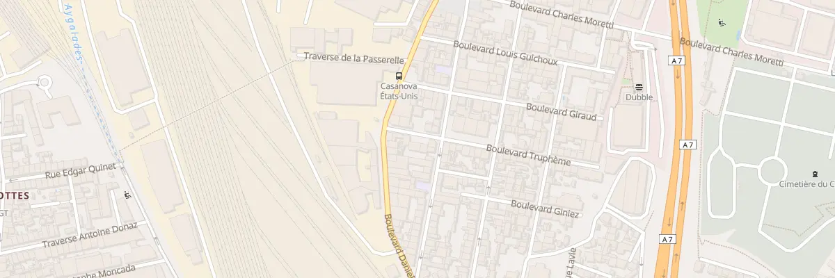 Plan du 14 Bd Trupheme à Marseille 14e Arrondissement