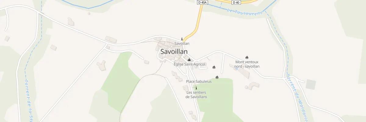 Plan du 5061 Le Village à Savoillan