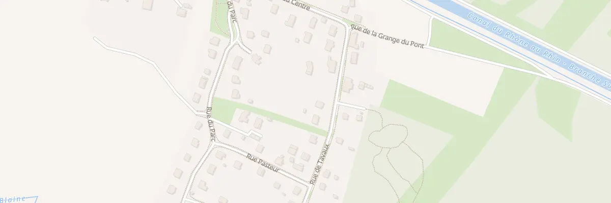 Plan du 3 Rue de Tavaux à Abergement-la-Ronce