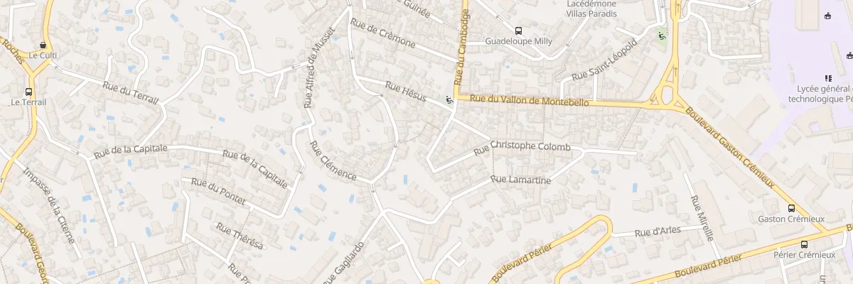 Plan du 42 Rue du cambodge à Marseille 8e Arrondissement