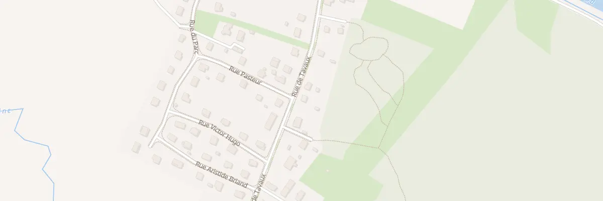 Plan du 10 Rue de Tavaux à Abergement-la-Ronce