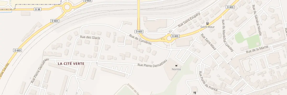 Plan du 7 Rue de Cumières à Verdun