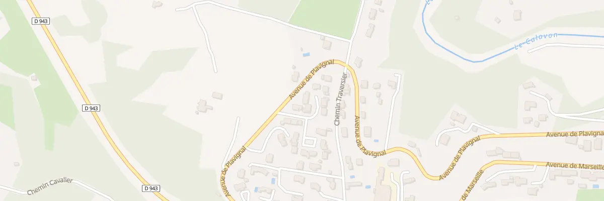 Plan du 15 Lot Plavignal à Apt