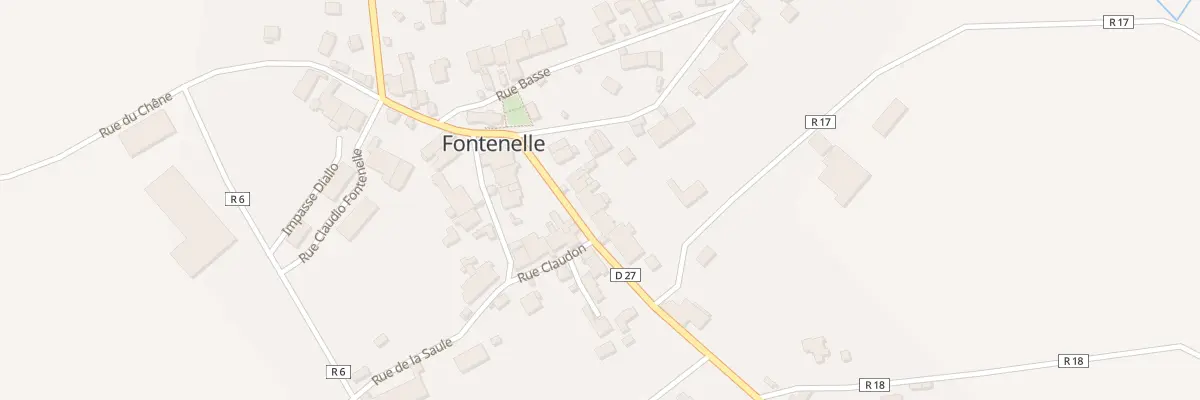 Plan du 5 Rte de Licey à Fontenelle