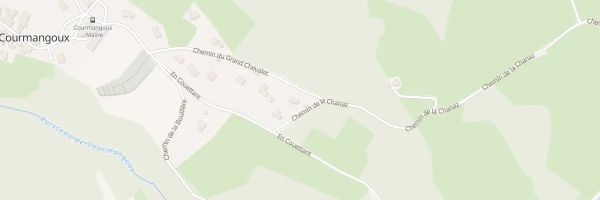 Plan du 51 Che de la Chanaz à Courmangoux