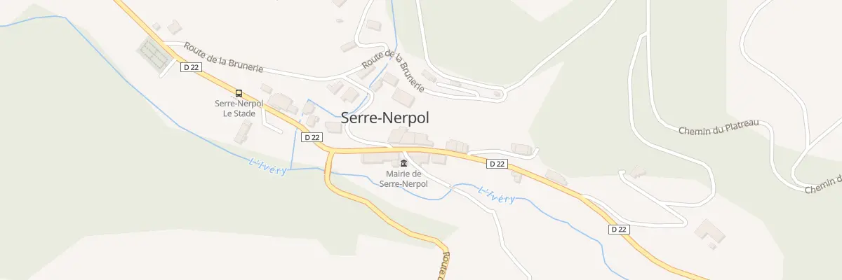 Plan du 196 Rte de Vinay à Serre-Nerpol
