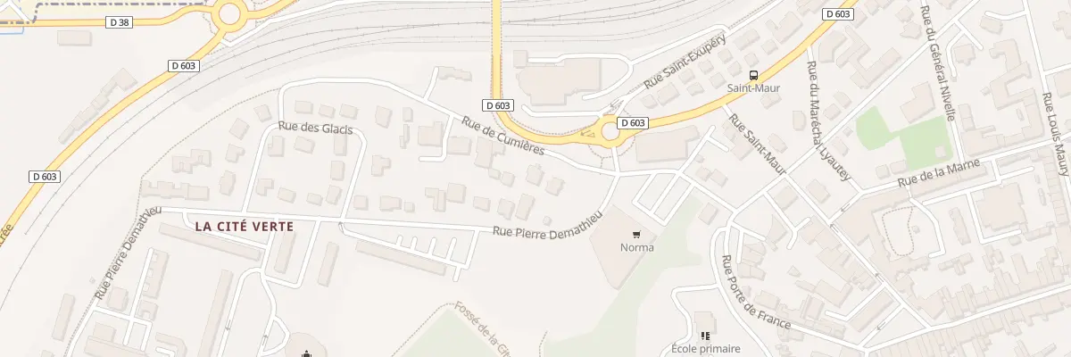 Plan du 5 Rue de Cumières à Verdun