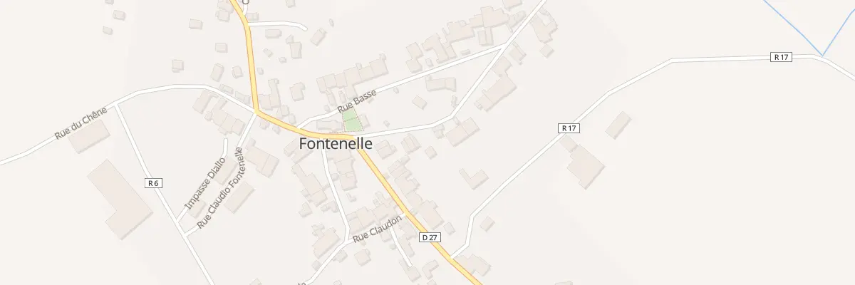 Plan du 2 Petite Rue Basse à Fontenelle