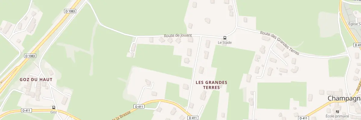 Plan du 640 Rte des Grandes Terres à Champagnat