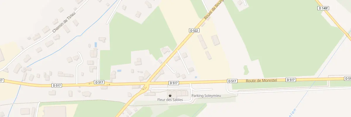 Plan du 5175 Sablonnieres à Soleymieu