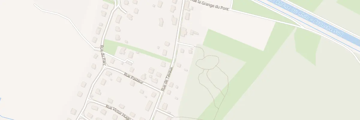Plan du 4 Rue de Tavaux à Abergement-la-Ronce