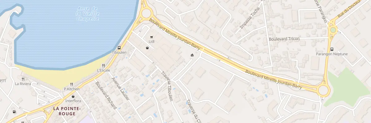 Plan du 14 Imp Mouillas à Marseille 8e Arrondissement
