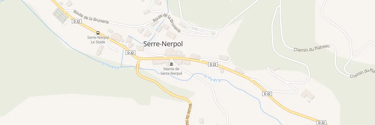 Plan du 167 Rte de Vinay à Serre-Nerpol
