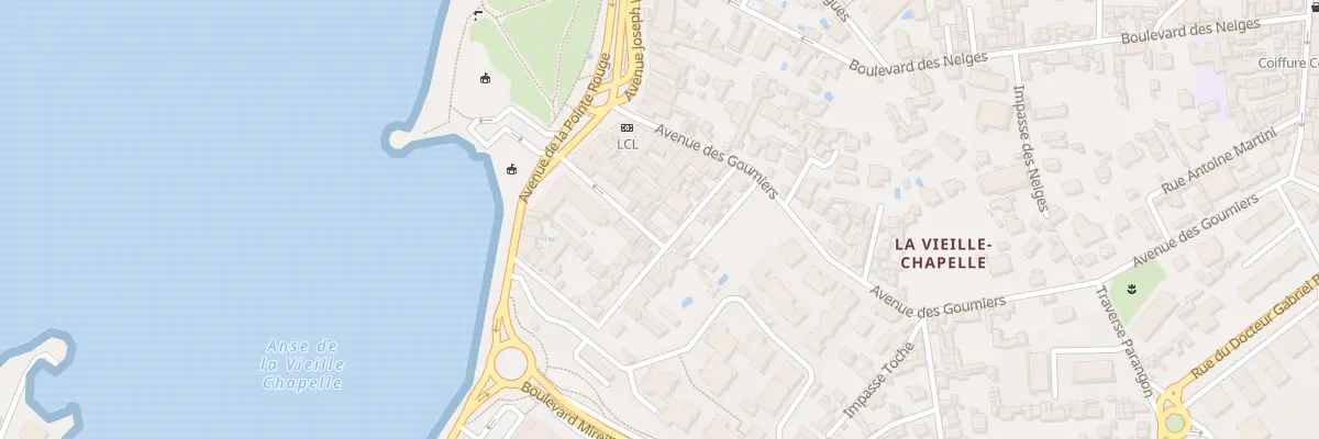 Plan du 21 Rue de la calanque à Marseille 8e Arrondissement