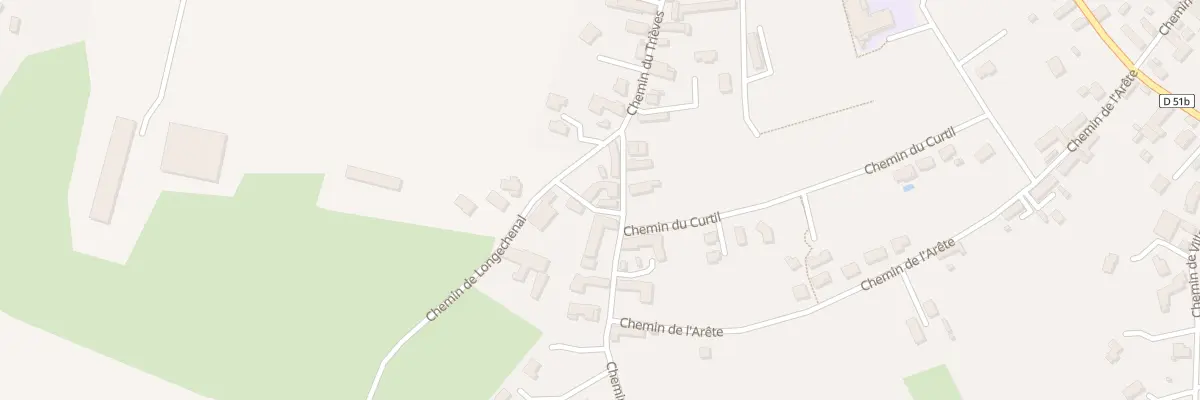Plan du 34 Che de Champ-Gaillard à Bizonnes