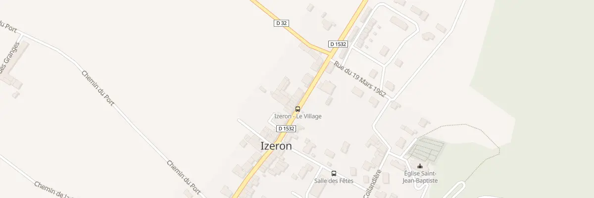 Plan du 98 Rue Grande Rue à Izeron
